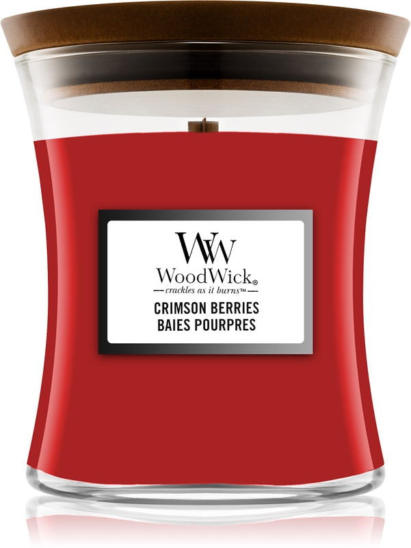 Woodwick Candela profumata vaso Crimson Berries 85 g