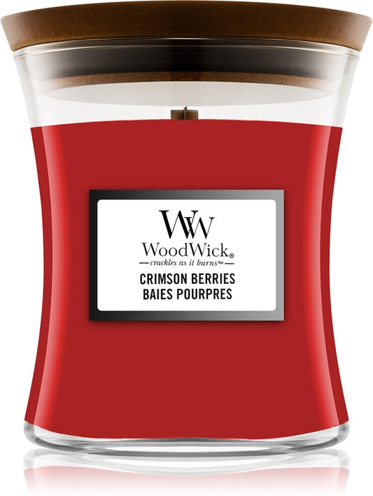 Woodwick Candela profumata vaso Crimson Berries 85 g