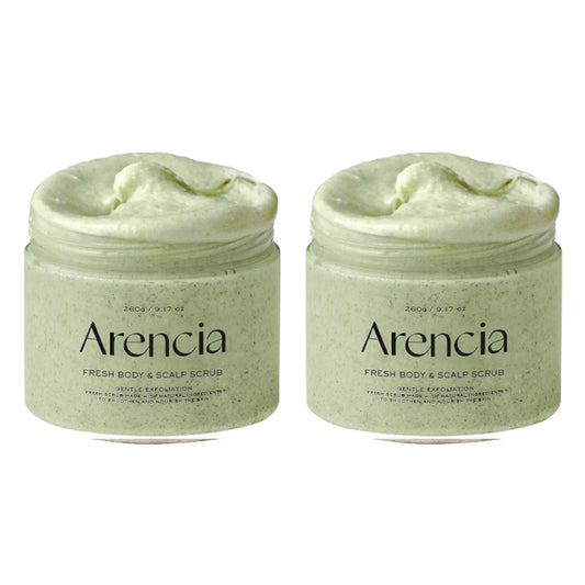 Wholesale Arencia - Arencia - Fresh Cloud Body Scrub - 260g - Geranium & Primrose 2ea Set | Carsha