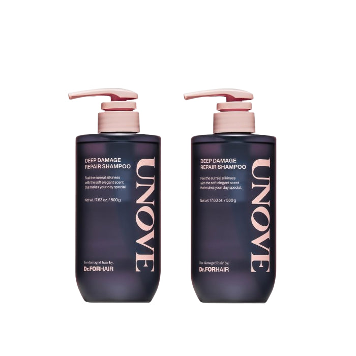 Wholesale Dr. FORHAIR - UNOVE Deep Damage Repair Shampoo - 500g 2ea Set | Carsha