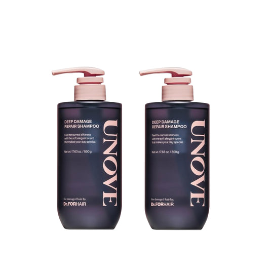 Wholesale Dr. FORHAIR - UNOVE Deep Damage Repair Shampoo - 500g 2ea Set | Carsha