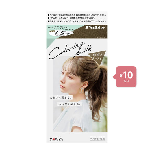Dariya Palty - Coloring Milk - 1box - Glorage for Singles (10ea) Set