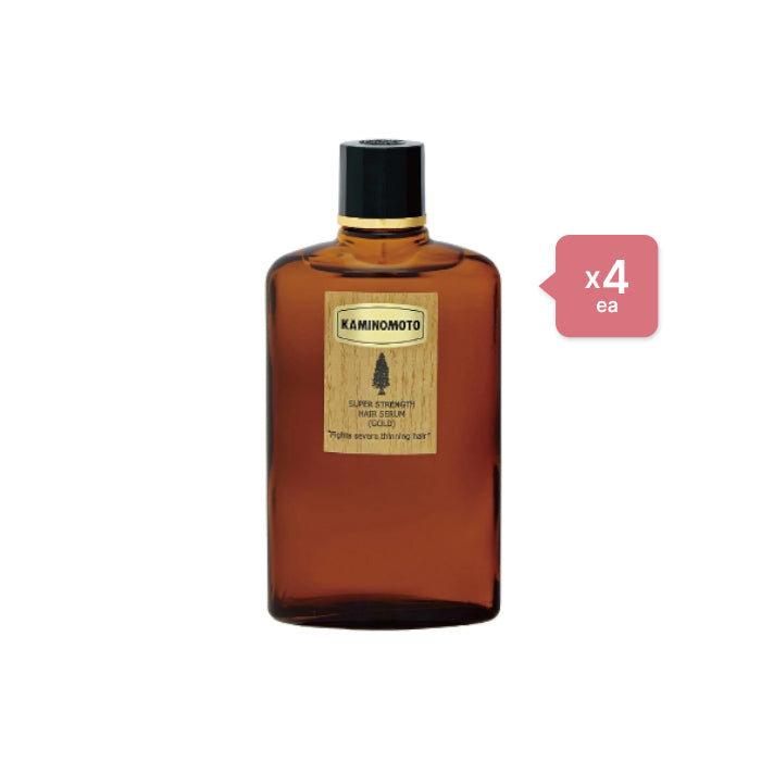 Wholesale Deal KAMINOMOTO KAMINOMOTO - Super Strength Hair Serum Gold 4PCS Set | Carsha
