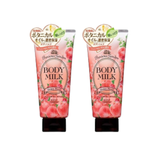 Wholesale Kose - Precious Garden Body Milk - Honey Peach - 200g 2ea Set | Carsha