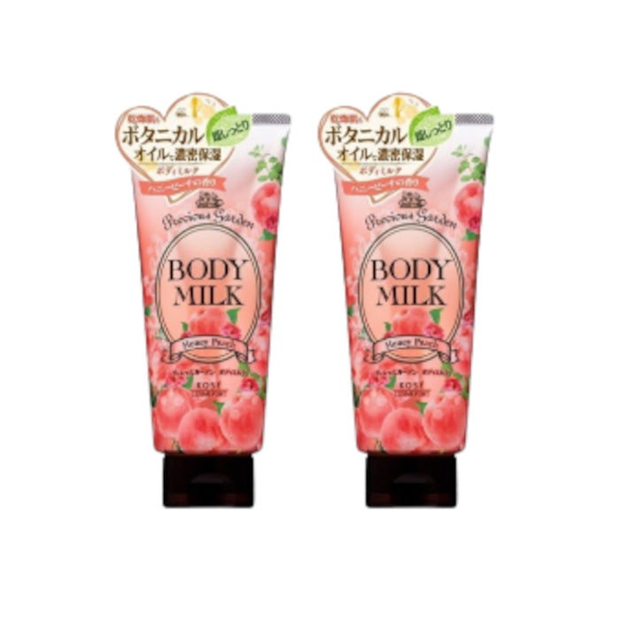Wholesale Kose - Precious Garden Body Milk - Honey Peach - 200g 2ea Set | Carsha
