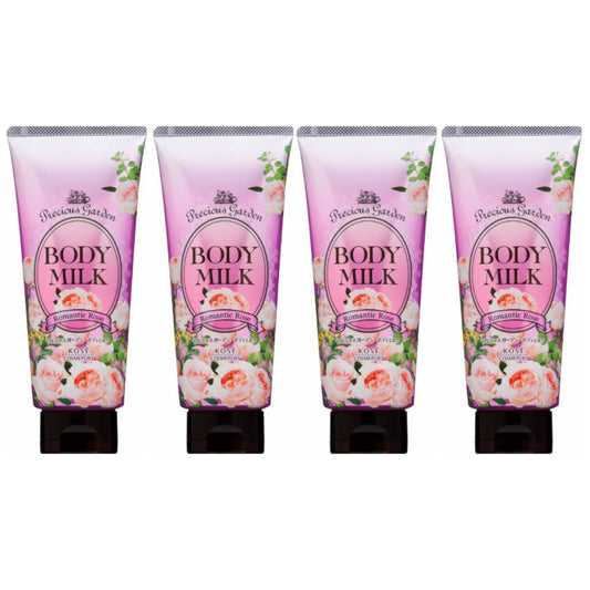 Wholesale Kose - Precious Garden Body Milk - Romantic Rose - 200g 4ea Set | Carsha