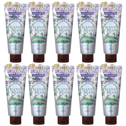 Kose - Precious Garden Hand Cream - Relaxing Flower - 70g (10ea) Set