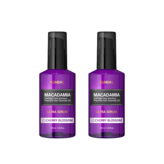 Wholesale KUNDAL - Macadamia Hair Serum - 100ml - DUO Set - Cherry Blossom | Carsha