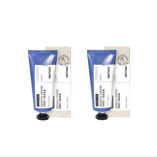 Wholesale PRETTYSKIN - Romantic Perfume Foot Cream - Vaseline - 100ml 2ea Set | Carsha