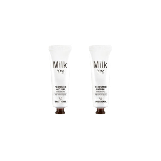 Wholesale PRETTYSKIN - Perfumed Natural Hand Cream - Milk - 30ml 2ea Set | Carsha