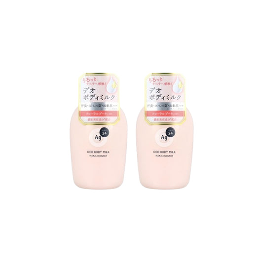 Wholesale Shiseido - Ag Deo 24 Deodorant Body Milk - 180ml - Floral Bouquet 2ea Set | Carsha