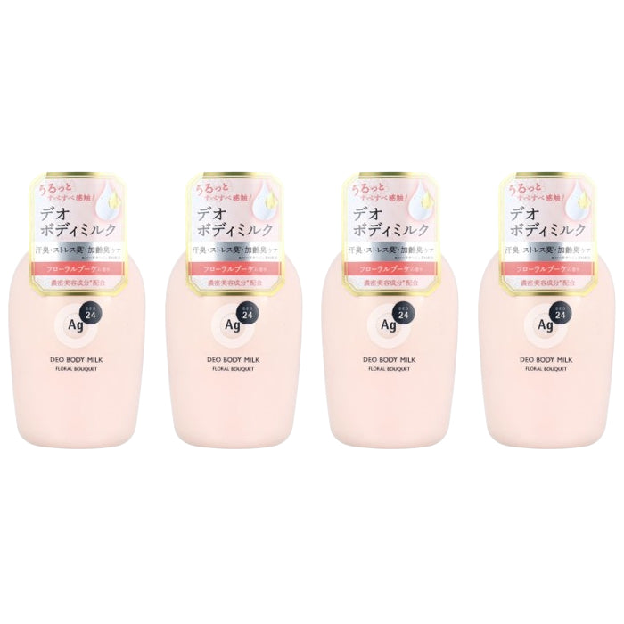Wholesale Shiseido - Ag Deo 24 Deodorant Body Milk - 180ml - Floral Bouquet 4ea Set | Carsha