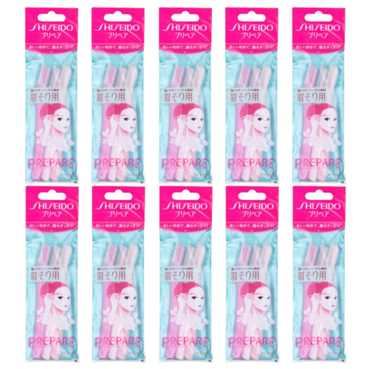 Wholesale Shiseido - Prepare Eyebrow Razor - 3pcs 10ea Set | Carsha