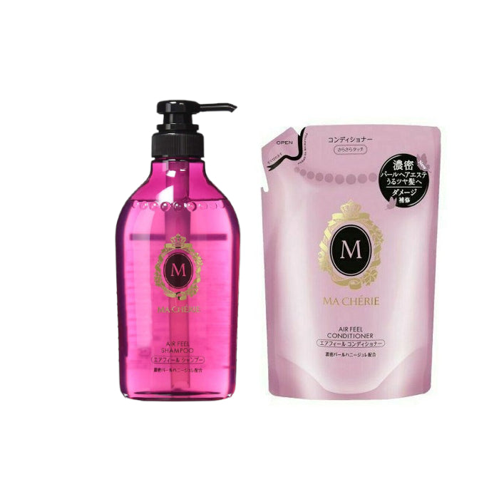 Shiseido - Ma Cherie Shampoo EX - Air Feel & Refill Set