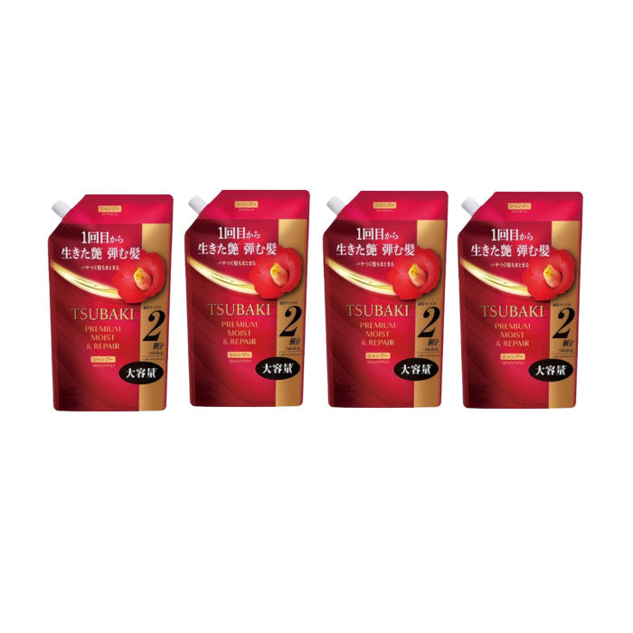 Wholesale Shiseido - Tsubaki Premium Moist & Repair Shampoo Refill - 600ml 4ea Set | Carsha