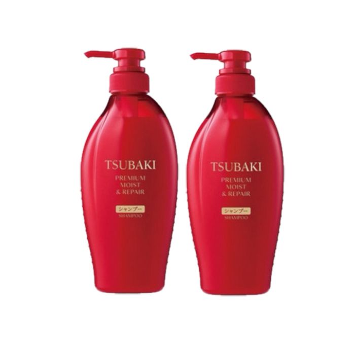 Wholesale Shiseido - Tsubaki Premium Moist & Repair Shampoo - 450ml 2ea Set | Carsha