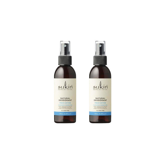 Wholesale Sukin - Natural Deodorant Fresh Cotton - 125ml 2ea | Carsha