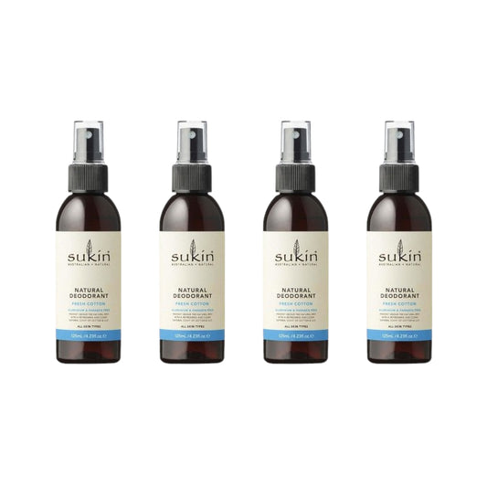 Wholesale Sukin - Natural Deodorant Fresh Cotton - 125ml 4ea | Carsha