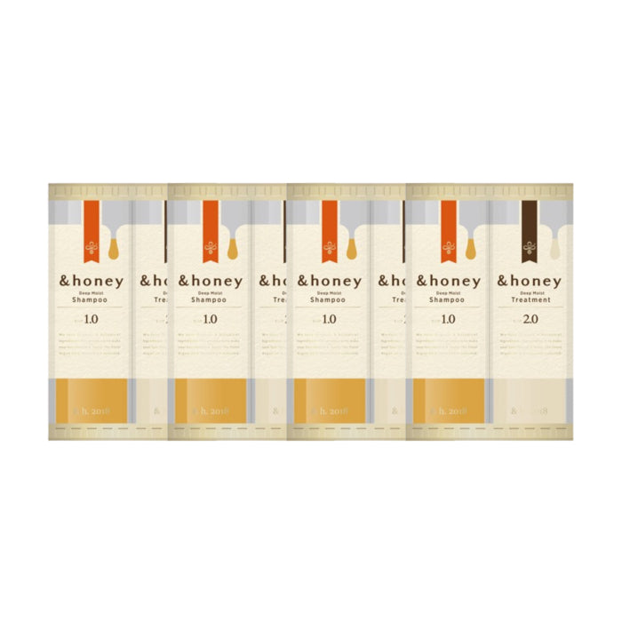 Wholesale ViCREA - & honey Deep Moist Shampoo & Treatment Trial Set - 10ml+10ml - 4ea Set | Carsha