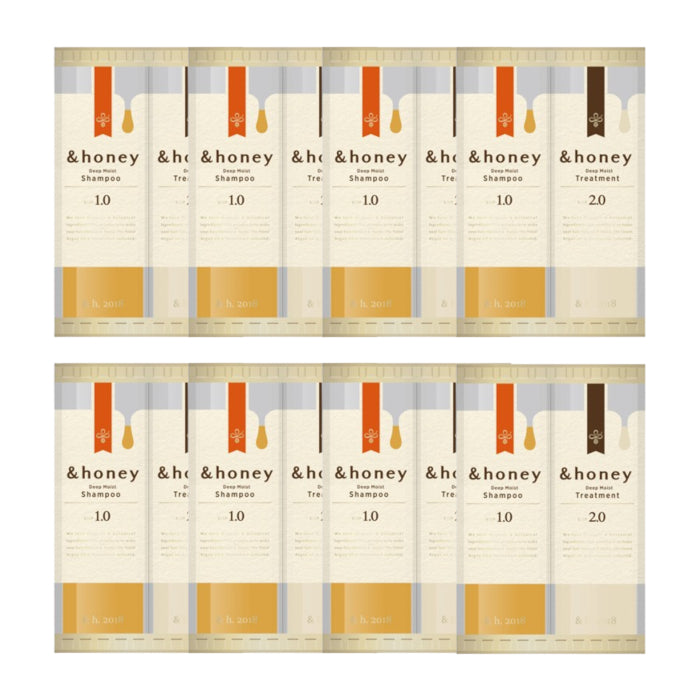 Wholesale ViCREA - & honey Deep Moist Shampoo & Treatment Trial Set - 10ml+10ml - 8ea Set | Carsha