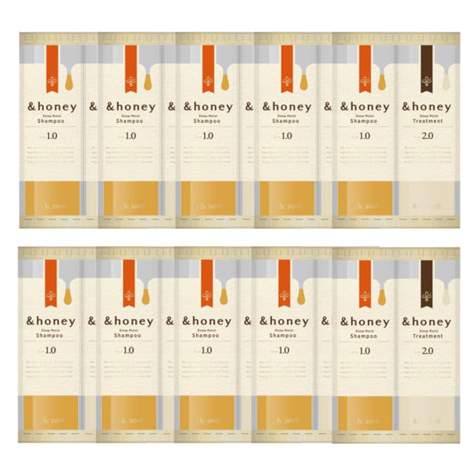 Wholesale ViCREA - & honey Deep Moist Shampoo & Treatment Trial Set - 10ml+10ml - 10ea Set | Carsha