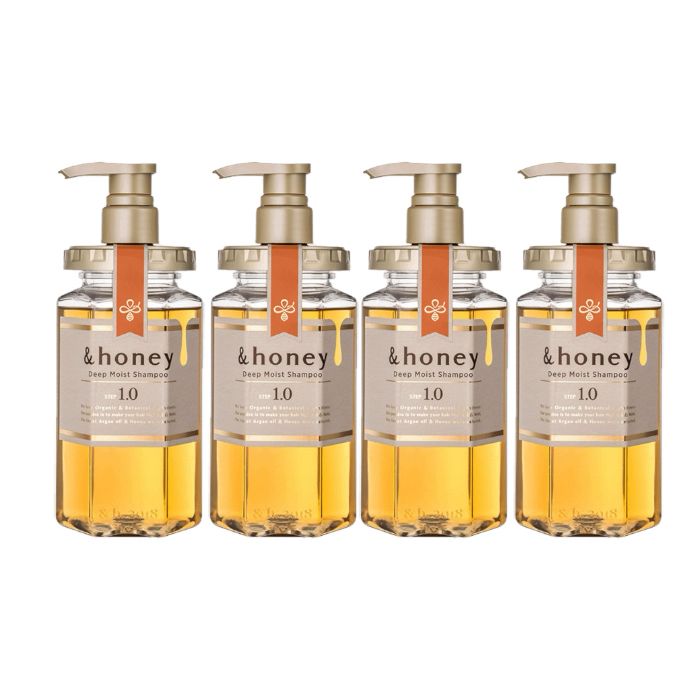 Wholesale ViCREA - & honey Deep Moist Shampoo Step1.0 - 440ml 4ea Set | Carsha