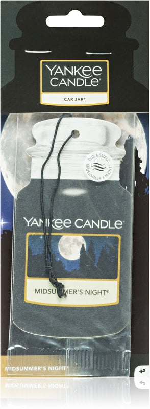 Yankee Candle Carta auto tag Midsummer' s Night 1 pz