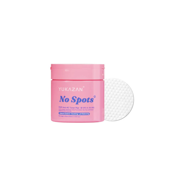 Wholesale YUKAZAN - Pop! No Spots Anti-Acne Toner Pad - 60pcs | Carsha