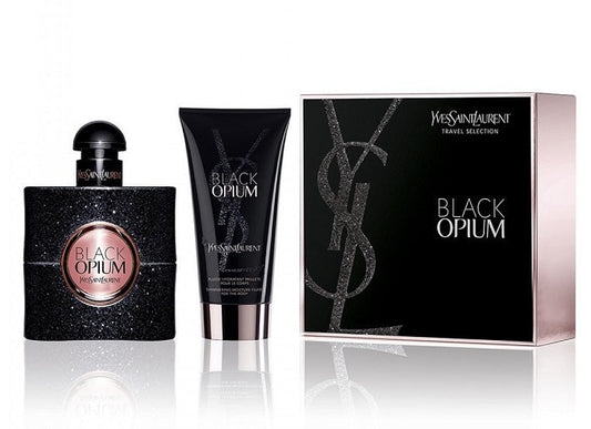 Yves saint laurent Black Opium - EDP 50 ml + emulsione corpo con glitter 50 ml