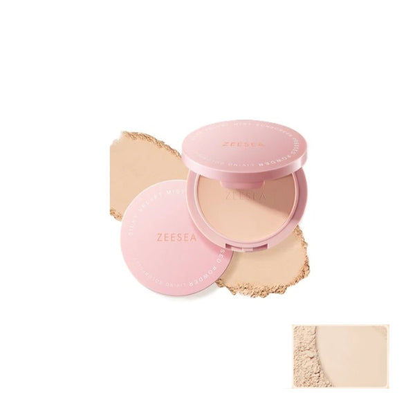Wholesale Zeesea - Silky Matte Sunscreen Powder SPF25 PA+++ - 8g - #02 Light Beige | Carsha