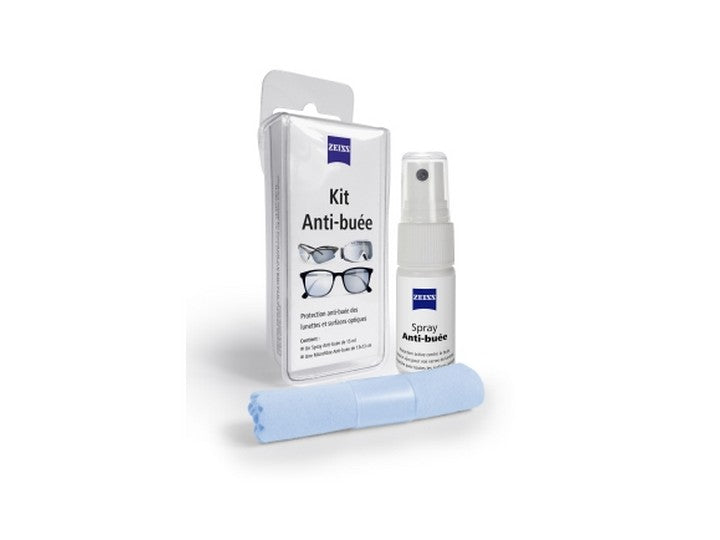 Zeiss Kit Anti-Fog Spray 15ml + Salvietta Microfibra