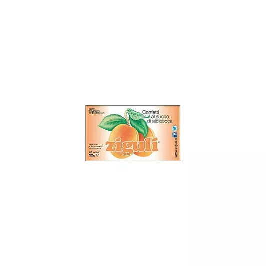 Ziguli albicocca 36 palline