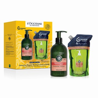 Loccitane Intensive Repair Shampoo And Refill Kit 500ml  X 2