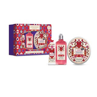 Wholesale Loccitane Holiday 2023 Rose Vine Peach Body Collection | Carsha