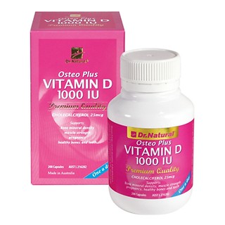Wholesale Dr.natural Vitamin D3 1000iu 200 Tablets | Carsha
