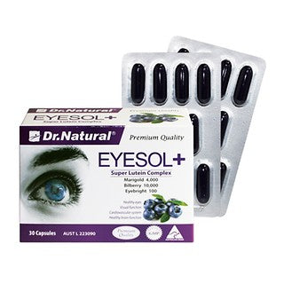 Wholesale Dr.natural #eye / Eyesol Plus lutein+bilberry10,000mg | Carsha