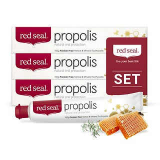 Wholesale Red Seal Propolis Toothpaste Set 100g*3ea | Carsha