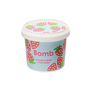 Wholesale Bomb Cosmetics Strawberry Filed Body Scrub | Carsha