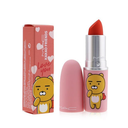 MAC Powder Kiss Lipstick 3g # Times Infinity (Kakao Friends Edition) | 2024 Valentine's Day Beauty Gift
