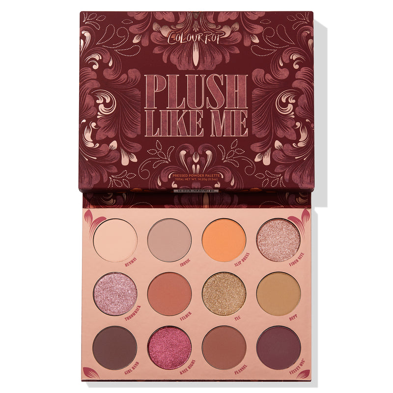Colourpop Plush Like Me Eyeshadow Palette 14.2g / 0.5oz | 2024 Valentine's Day Beauty Gift