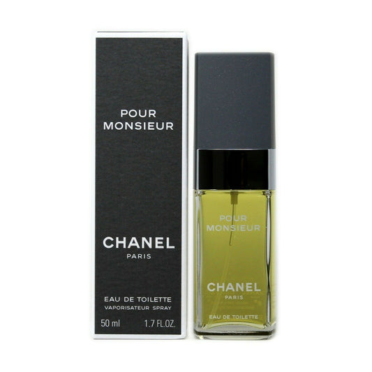 Chanel Pour Monsieur Eau De Toilette Spray For Men 50ml / 1.7oz | Discontinued Perfumes at Carsha 