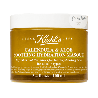 [50% OFF] Kiehl's Calendula & Aloe Soothing Hydration Masque 100ml | Carsha