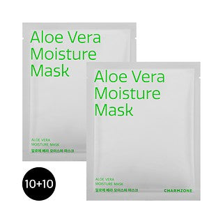 Wholesale Charmzone Aloe Vera Moisture Mask 10 Sheets 1+1 | Carsha