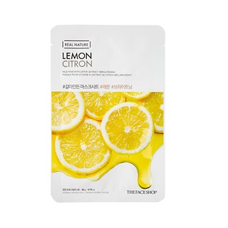 Wholesale The Face Shop Lemon Real Nature Mask Sheet | Carsha