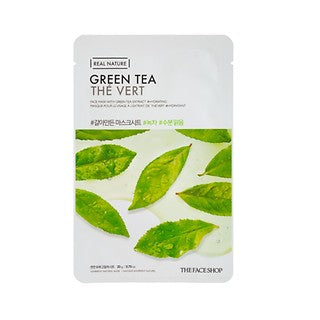Wholesale The Face Shop Face Mask With Green Tea Extract x20 | Carsha