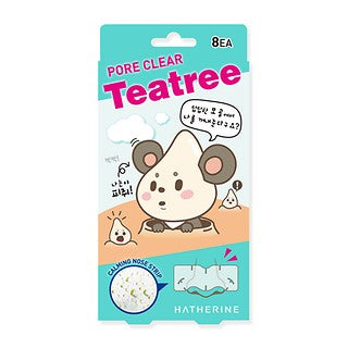Wholesale Hatherine Pore Clear Tea Tree Nose Pack 8ea_eh006a | Carsha