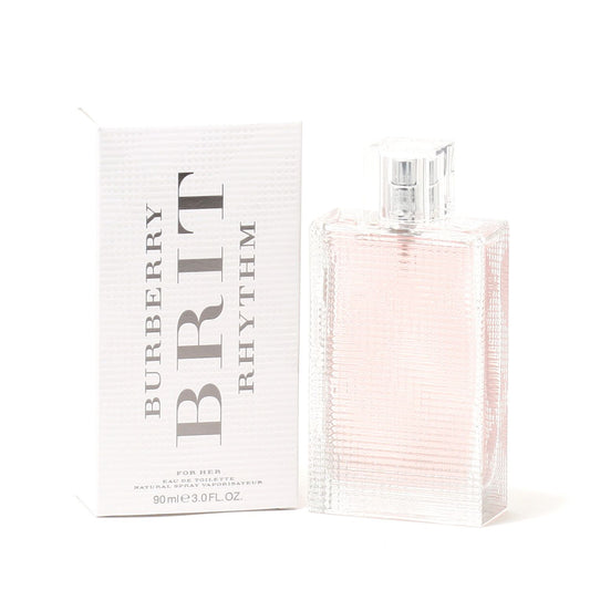 Burberry Brit Rhythm For Her Eau De Toilette Spray 90ml / 3oz | Discontinued Perfumes at Carsha 