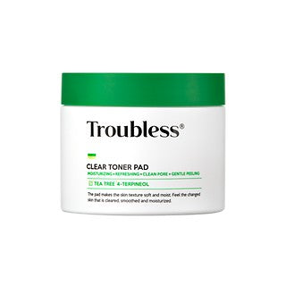 Wholesale Troubless Clear Toner Pad 60 Pads | Carsha