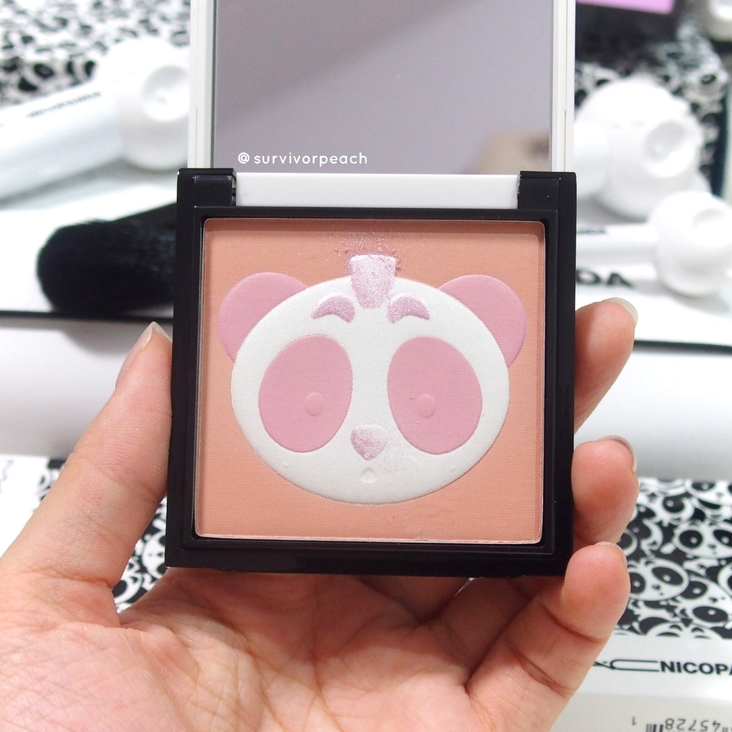 MAC Gleamer Nicopanda Face Powder Blush (Limited Edition) | 2024 Valentine's Day Beauty Gift