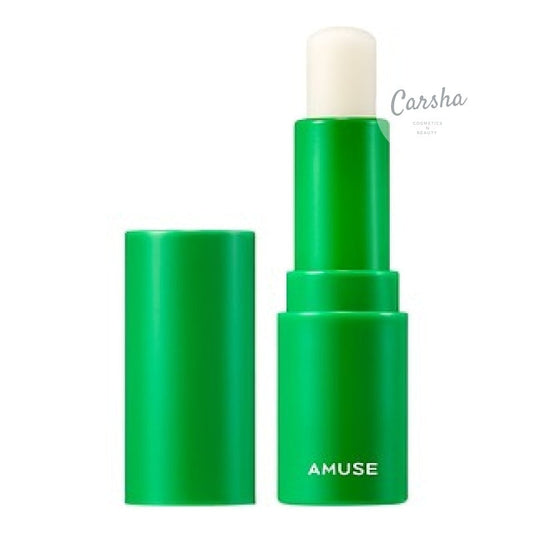 Amuse 純素綠色潤唇膏 3.5G 01 透明 | Carsha